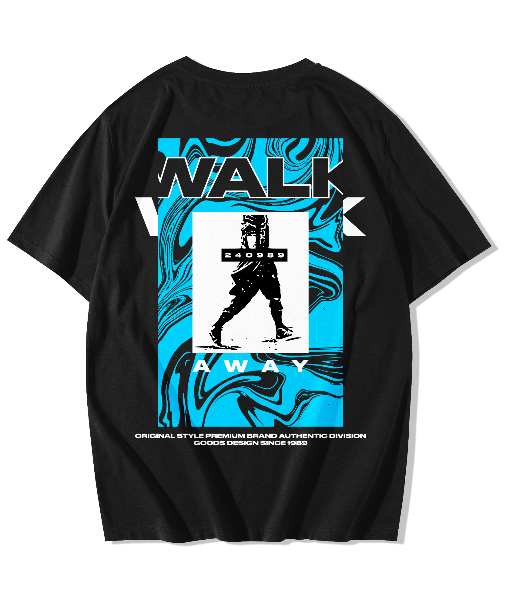 Alfaq Walk Away Oversized T-Shirt - Alfaq
